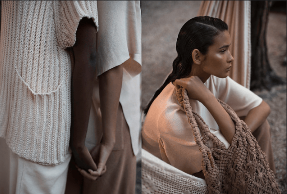 Juliana Gevaerd com linha Bio produzida com algodão colorido da Paraíba em parceria com Natural Cotton Color